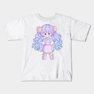 Kawaii Chibi Girl Kids T-Shirt